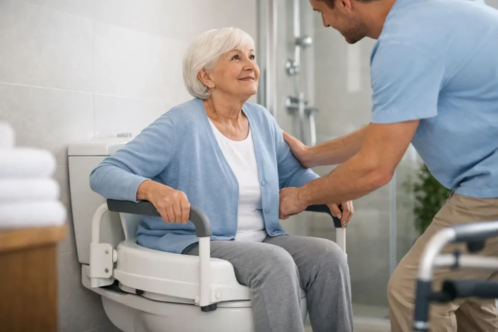 Come alzare il WC per anziani in sicurezza