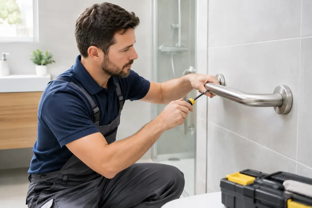 Come installare maniglioni bagno in sicurezza