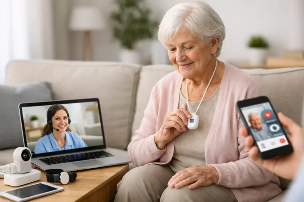 Teleassistenza domiciliare per anziani: scelta sicura
