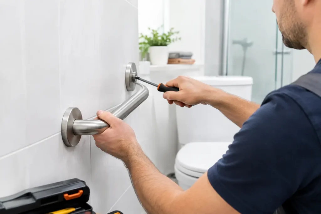 Come installare maniglie bagno in sicurezza