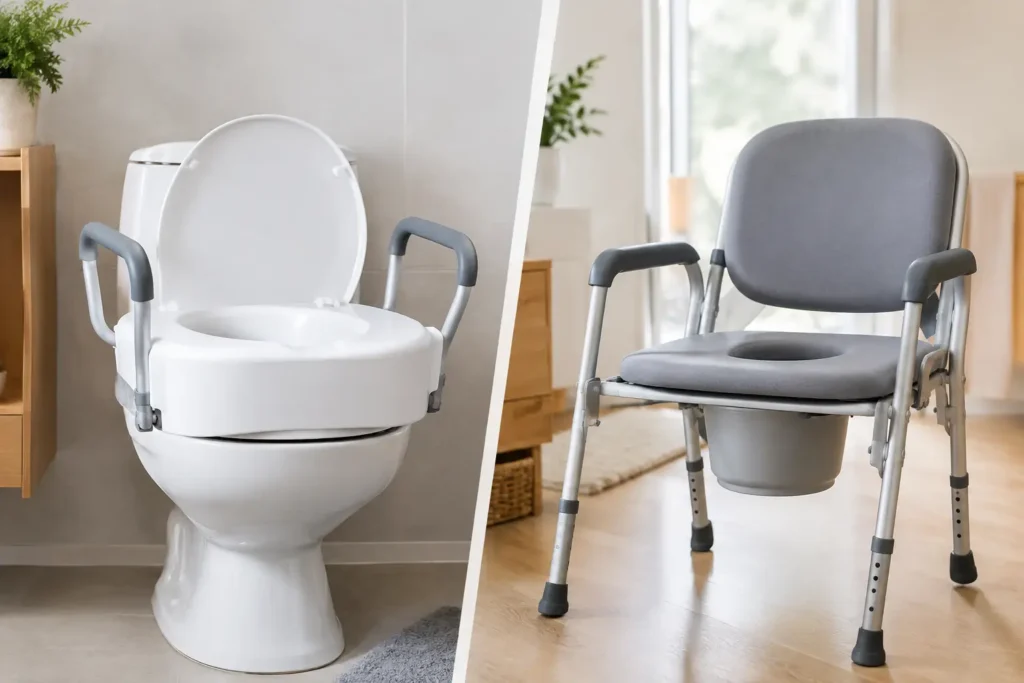 Rialzo WC oppure sedia comoda: come scegliere