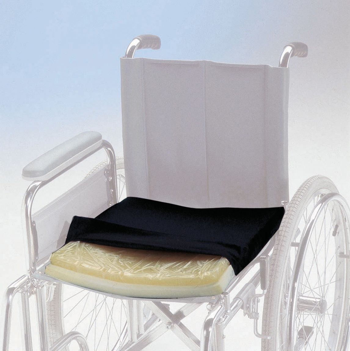 doppio spessore cuscino in gel per sedia a rotelle seduta da ufficio Cuscino per sedia a rotelle in gel extra large con rivestimento antiscivolo per alleviare il mal di schiena 