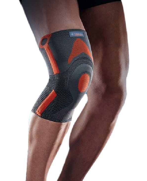 Senston Supporto per ginocchio 1 pezzo con cinghie regolabili Fitness Elastico Sport Traspirante Artrite Ceppi Infortunio Ginocchio 