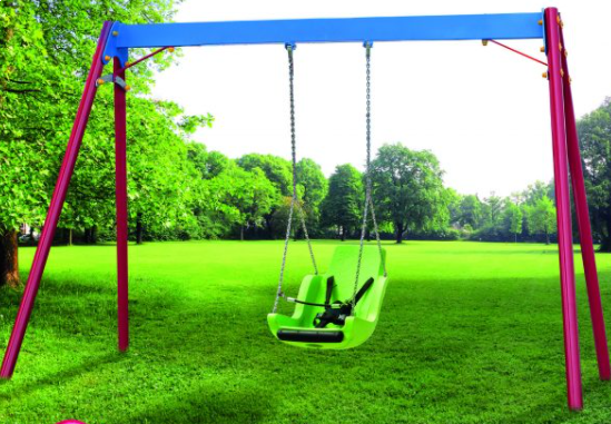 TRIBECCO altalena, parco giochi, sedile antiscivolo, altalena in