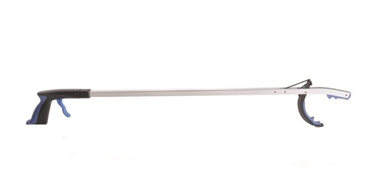 Miaomiao Pinza Pieghevole Per Anziani In Alluminio, Con Punte Magnetiche E Testa Girevole 360°, Lunghezza 82 Cm, Leggera E Antiscivolo, Perfetta Per Raccogliere Oggetti Senza Piegarsi