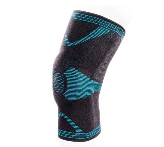 JYNVO Ginocchiere Elastiche In Bambù - Confezione Da 2, Unisex, Antiscivolo, Per Sport (Basket, Corsa, Palestra) E Artrosi, Taglia Unica Adattabile - 2