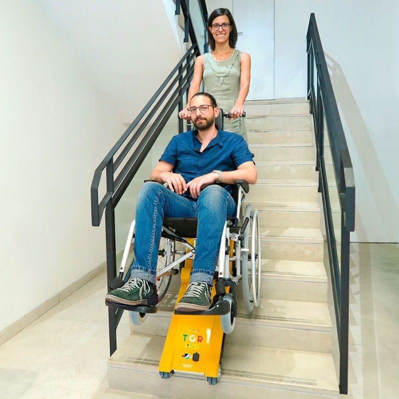 Tgr Sedia Scoiattolo Per Disabili Sedia A Rotelle Per Scale