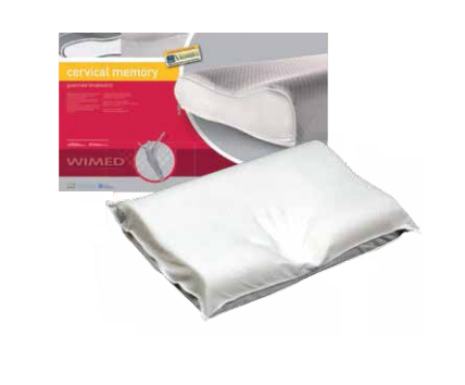 Cuscino del collo, rosso-bianco. Cuscino cervicale. Cuscino termico con