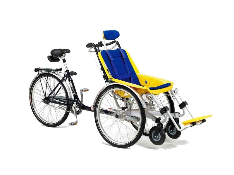 Ausilium.it - Duetto - Bicicletta e Carrozzina per Escurs
