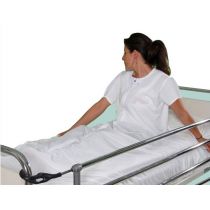 Lenzuolo Contenitivo Comfort Plus con Cerniera e Cinghie - Bianco