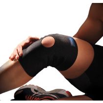 Ginocchiera elastica di supporto in neoprene con foro rotuleo - Thuasne Sport