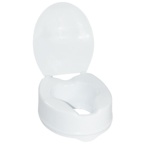 Rialzo WC 15 cm con Staffe e Coperchio - Ergonomico e Sicuro
