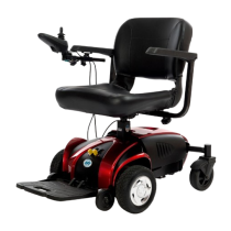 K-Light - Carrozzina Elettrica Interni - Trazione Anteriore - Nero