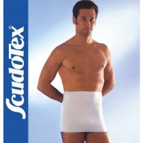Cintura Elastica Classica Double Cotton - Cm 27 - Scudotex - Bianca (Codice 114)