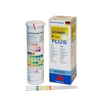 Combiscreen Plus Strisce Urine Con Protezione Dall'Acido Ascorbico - 9+1 parametri