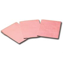 Gima salviettine assorbenti ripiegate in pura cellulosa e polietilene rosa confezione da 500 pezzi