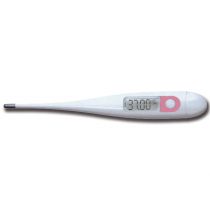 Gima termometro digitale basale impermeabile con 4 cifre e 2 decimali per controllo fertilità bianco
