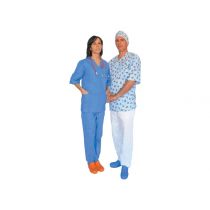 Pantalone in Cotone Azzurro