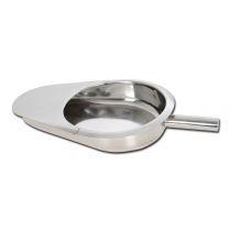 Padella Inox AISI 304 con Manico Ergonomico 418x292x85 mm