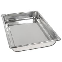 Vassoio Senza Saldature in Acciaio Inox 440X320X64 Mm
