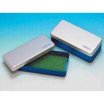 Gima tappetino in gomma per strumenti per scatole in alluminio e inox 20 x 10 x 4,5 cm nero