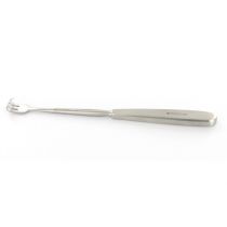 Gima retrattore Volkman affilato in acciaio inox con 3 denti e lunghezza di 22 cm argento