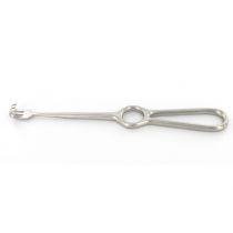 Gima Volkman retrattore smussato in acciaio inox a 3 denti da 22 cm argento