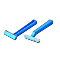 Gima rasoio monouso per uso medicale con lama in acciaio inox e dispenser da 100 pezzi