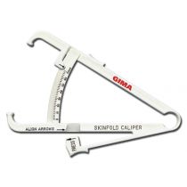 Gima plicometro in plastica per misurazione massa magra bianco dimensioni 16,5x10x0,5 cm 22 g
