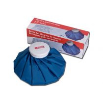 Gima borsa del ghiaccio in tessuto gommato cotone poliestere blu diametro 28 cm senza lattice