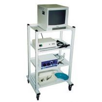 Gima Carrello Excel a tre ripiani senza bordi laterali 60x45x60 cm portata 80 kg ruote 100 mm