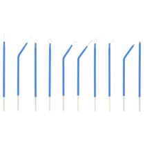 Gima set di dieci elettrodi autoclavabili con lunghezza di dieci centimetri