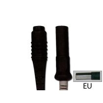 Gima cavo bipolare flessibile in silicone 3 metri sterilizzabile con spina banana 4 mm compatibile