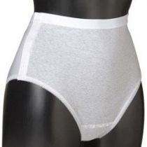 Slip Donna in Cotone con Velcro - Bianco - Taglie S, M, L