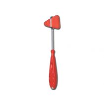 Gima martelletto Taylor con agesimetro in plastica e acciaio rosso lunghezza 20 cm peso 70g
