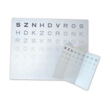 Gima test di sensibilità al contrasto per visione da vicino a 40 cm per valutazione della cataratta