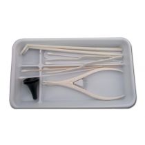 Gima kit ORL versione B sterile con speculum nasale, abbassalingua, speculum auricolari, plastica