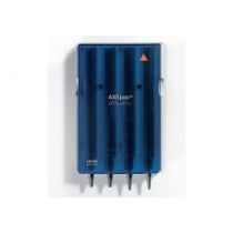 Gima dispenser da parete per mini speculum HEINE vuoto senza viti plastica blu