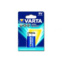 Varta High Energy batteria alcalina 9V in blister da 1 pezzo