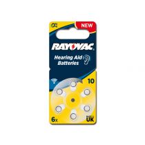 Batterie Acustica Rayovac 10