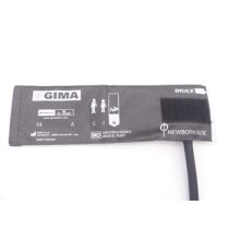 Gima bracciale per neonati in nylon 210D grigio scuro con polmone TPU e chiusura velcro 1 tubo 5,5x18,5 cm