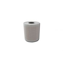 Rotolo Carta Termica Ecg 50 Mm X 25 M - Griglia Arancione