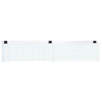 Gima rotolo per elettrocardiografo 50 mm x 25 m con griglia blu e indicatori compatibile Autoruler 12/1