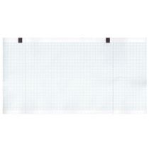 Gima Start 100 rotolo di carta termica per ECG 130 mm x 27 m con griglia blu e indicatori
