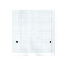 Gima rotolo di carta termica per ECG da 210 mm x 20 m con griglia blu e indicatori