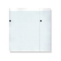 Gima pacco di carta termica per ECG 210 x 150 mm con griglia blu e indicatori 200 fogli