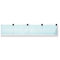 Pacco Carta Termica Ecg - Griglia Blu - 60 X 75 Mm