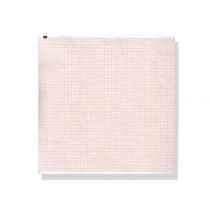 Gima pacco di carta termica per ECG 210 x 280 mm con griglia arancione e indicatori 200 fogli