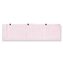 Gima MAC 400 pacco di carta termica per ECG 80 x 90 mm con griglia arancione e indicatori