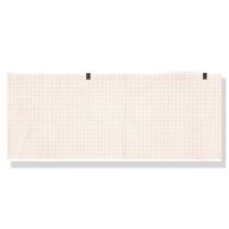 Gima Eli 150 pacco di carta termica per ECG 108 x 140 mm con griglia arancione e indicatori